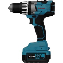 St. Morritz 4210 Akülü Darbeli Vidalama Kömürsüz Motor 120NM Tork 1 Ad. 4.0 Ah. Akü
