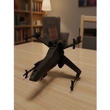 Toynetic X-Wing Uzar Aracı Kit Card – Galaktik Macera ve Hobi