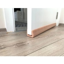 St. Morritz 5 Adet Kahverengi Geçmeli Kapı Altı Süngeri Izolasyon Soğuk Hava Kesici Toz Önleyici