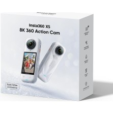 INSTA360 X5 8k Aksiyon Kamera (Satin White Limited Edition)