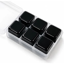 Asa Store Paslanmaz Çelik Viski Taşı 6'lı Set ALK5495