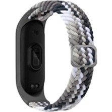 Asa Store Xiaomi Mi Band 4  Kordon - Gri-Siyah