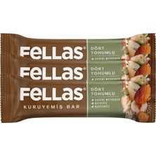 Fellas Kuruyemiş Bar Dört Tohumlu 30GR X3