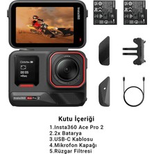 INSTA360 Ace Pro 2 Aksiyon Kamera / Dual Battery Bundle