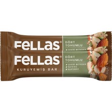 Fellas Kuruyemiş Bar Dört Tohumlu 30GR X2