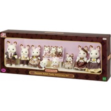 Sh Ticaret Epoch Sylvanian Families Çikolata Kulaklı Tavşan Ailesi Yıldönümü Seti