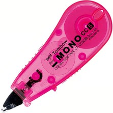 Sh Ticaret Tombow Mini Şerit Silici 5MMX6M, Şeffaf Pembe