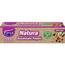 Sh Ticaret Parex Natura Buzdolabı Poşeti Orta Boy 20’li
