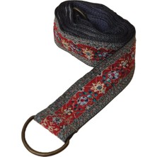 St. Morritz Dekoratif Dokuma Yoga Mat Taşıma Kemeri