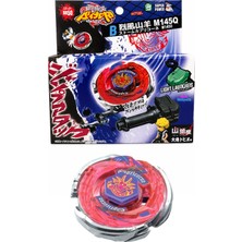 Hediyecik Metal Gyro Fırlatıcılı Beyblade Topaç Seti Bb-50 Pegasıs Storm Aquario M145Q