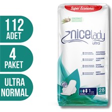 Nicelady Ultra Normal Hijyenik Ped Süper Avantajlı Paket 112 Adet