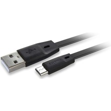 Sh Ticaret DLC2519CB/97 USB - Micro USB 1.8m Kablosu Siyah
