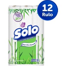 Sh Ticaret Solo Bambu Katkılı Kağıt Havlu 12'li