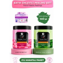 Smoothly Epilasyon Sonrası Batık Peelingi Doğal Yosunlu Peeling 800ML & Sakız Peeling 800ML