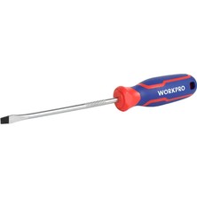Sh Ticaret Workpro Tornavida, Düz, Cr-V Çelik, Manyetik, 6.5X150MM, Profesyonel Kullanım