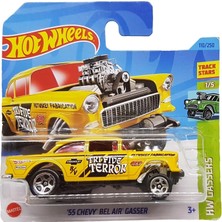 Sh Ticaret - ´55 Chevy Bel Air Gasser - Hw Gassers 1/5 - HKH61 - Short Card - Track Stars - Firesto