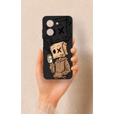 Vip Case Redmi A5 Uyumlu Kahve Molası Desenli Silikon Kılıf