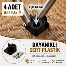 Katlanır Kamp Sandalye ve Masa Plastik Ayak Bağlantı Aparatı 4 Adet