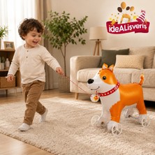Bkmc Party Tekerlekli Köpek Balon Doğum Günü Süsleme Seti – Tekerlekli Çek-Bırak Balon Çocuk Doğum Günü Hediyesi