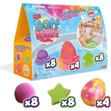 Sh Ticaret 20'li Baff Bombz Mega Pack Nem Topu Banyo Bombası Seti 960 gr