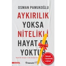 İnkılap Kitabevi Alfa Kalem+Aykırılık Yoksa Nitelikli Hayat Da Yoktur (Osman Pamukoğlu)Edebiyat Inkılap Kitap Set