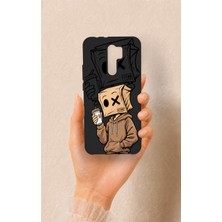 Vip Case Redmi 9 Uyumlu Kahve Molası Desenli Silikon Kılıf
