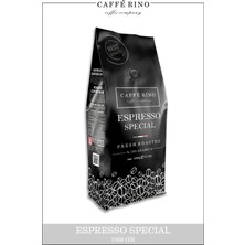 Caffe Rino Caffè Rino Espresso Special Çekirdek Kahve 1000 gr (1 kg) - Yoğun Kavrum Profesyonel Espresso Kahvesi