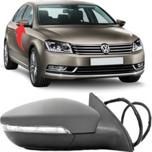 Wisco Passat B7 2010-2015 Sağ Ayna Katlanır Çevre Aydınlat 9 Pin 3AA857508A