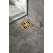 Titanium Design Antik Delikli Yer Süzgeci/sifonu