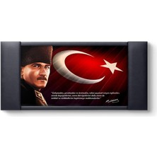 Sh Ticaret Tabloshop Atatürk Vektörel Makam Arkalığı Fonu 150 x 70