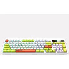 Bronzturq MK1120 Rgb 3n1(Wired + 2.4g + Bluetooth ) Mekanik Klavye