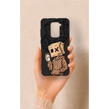 Vip Case Redmi Note 9 Uyumlu Kahve Molası Desenli Silikon Kılıf