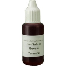 Sh Ticaret Sıvı Sabun Boyası Sıvı 10 gr Turuncu