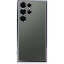 Samsung Galaxy S24 Ultra Kılıf Razer Lensli Silikon - Siyah