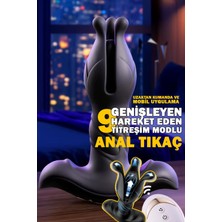 Sh Ticaret Do It Love - Genişleyen Hareketli, Titreşimli Tıkaç - 9 Hareket + 9 Titreşim + Eğitici - Uz