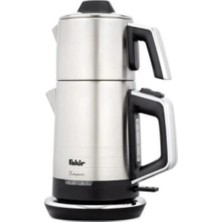 St. Morritz Temper Çay Makinesi Inox 1800W Çelik Demlikli 1.7l Sıcak Tutmalı Elektrikli Çaycı