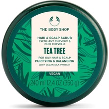 Sh Ticaret Çay Ağacı Arındırıcı Dengeleyici Saç Saç Derisi Ovma Vegan Ipek 240ML