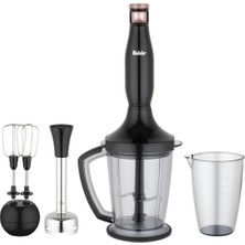 St. Morritz Stor Lucina Blender Set Black & Rosie