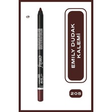 Sh Ticaret Emily Long Lasting Lip Pencil No: 205, Dudak Kalemi, Renkli