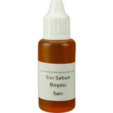 Sh Ticaret Sıvı Sabun Boyası Sıvı 10 gr Sarı