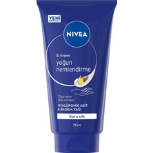 Sh Ticaret Nivea Yoğun Nemlendirici El Kremi 72 Ml, Hızlı Emilir, Hyaluronik Asit,badem Yağı, Kuru Ciltler