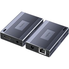 Sh Ticaret Veggieg Full 60Hz Extender 120 Metre CAT5E/6 Klavye Mouse Menzil Genişletici Uza