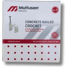 Sh Ticaret Mutlusan Çivili Kroşe 2 No 100 Lü Paket