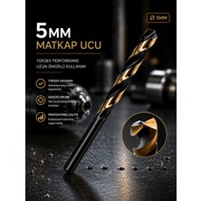 Deco Matkap Ucu Siyah Altın Matkap Ucu - Q5 (10 Adet)