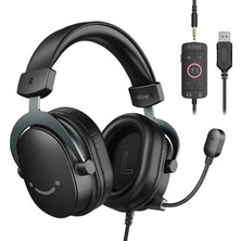 Sh Ticaret Fifine Pc Oyun Kulaklığı, 7.1 Surround Sesli USB Kulaklık, Çıkarılabilir Mikrofon, Kutusu,