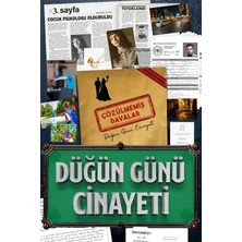 Sh Ticaret Çözülmemiş Davalar Dedektiflik Suç Çözümleme Oyunu Düğün Günü Cinayeti Dosyası - Gizem Bulmaca Cina