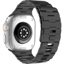 Marsilyan™- Apple Watch Ultra 49MM Wowen Kordon (Saat Değildir) - Siyah