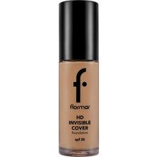 Sh Ticaret Invisible Cover Hafif Yapılı & Yarı Parlak Bitişli SPF30 Fondöten 120 Hney