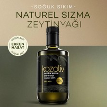 Kozoliv 2025-26 Yeni Sezon Erken Hasat Soğuk Sıkım Zeytinyağı 500 ML Cam Şişe