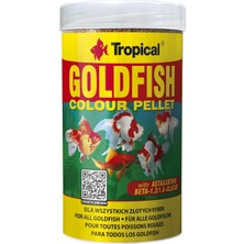 Sh Ticaret Tropical Goldfish Colour Pellet Size Size Small 250ML 90GR